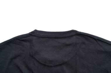 gömlek. beyaz üzerine katlanmış t-shirt 