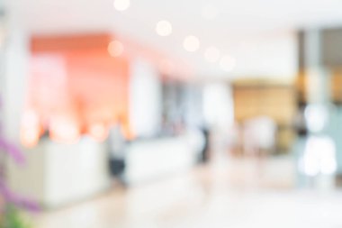 Otel lobi iç için arka plan bulanıklık