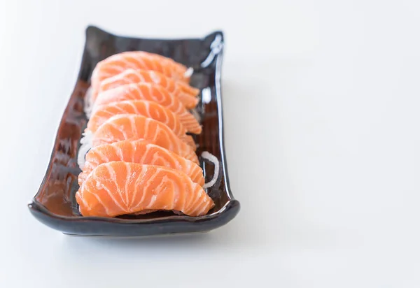 Salmon raw sashimi — Stock Photo, Image