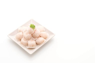 buğulanmış karides köfte dim sum