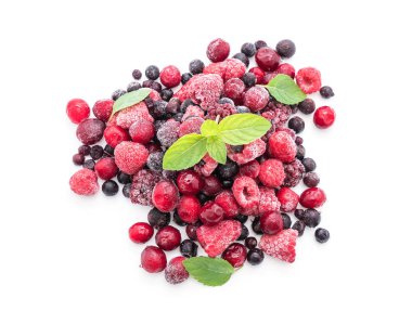 dondurulmuş karışık berry