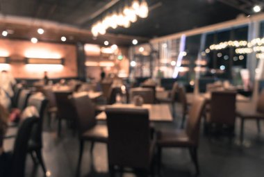 Restoran soyut bulanıklık 