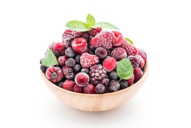 dondurulmuş karışık berry