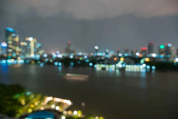 Abstract blur bangkok city in Thailand — Stock Photo, Image