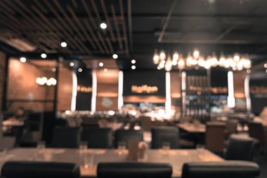 Restoran soyut bulanıklık 