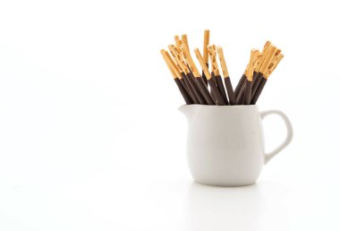 Bisküvi çikolata aromalı sopayla