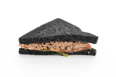 kömür ton balıklı sandviç