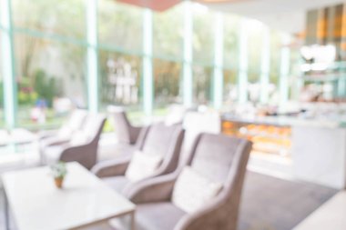 Soyut bulanıklık kahve dükkanı 