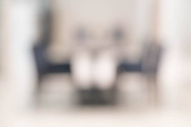 yemek için boş tablo bulanıklık