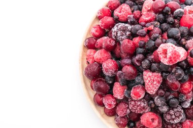 dondurulmuş karışık berry