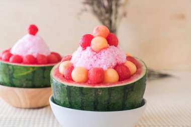 karpuz bingsu tatlı