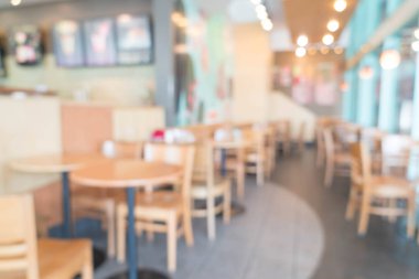 Soyut bulanıklık kahve dükkanı 