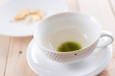 matcha latte boş bardak