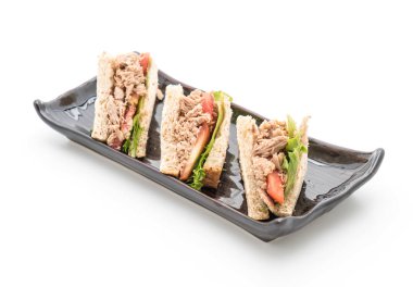 ton balıklı sandviç beyaz