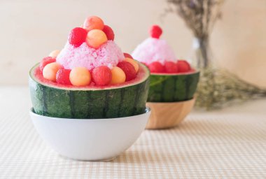 karpuz bingsu tatlı