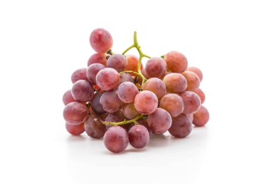Beyaz üzerine taze üzüm