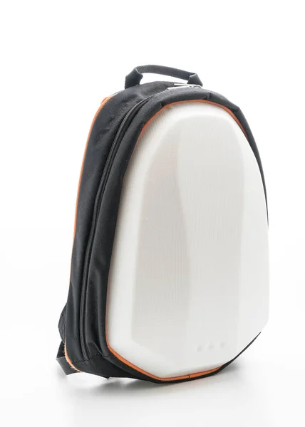 Beyaz güzel sırt çantası — Stok fotoğraf
