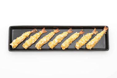 beyaz hamuru kızarmış karides