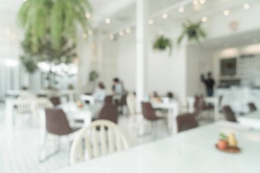 Restoran soyut bulanıklık