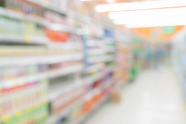 Bulanıklık alışveriş ve perakende mağaza iç 