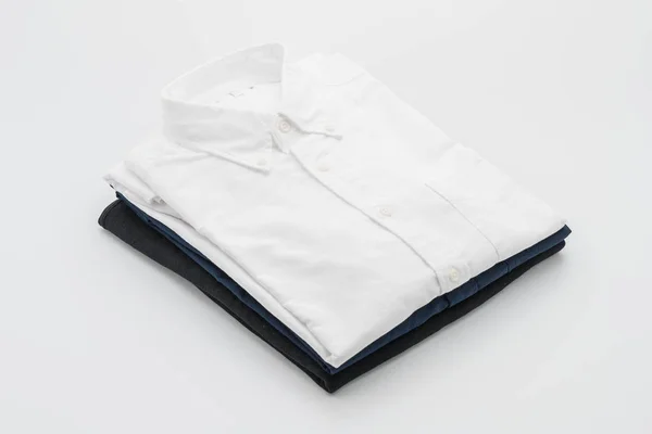 Camisa branca em branco — Fotografia de Stock