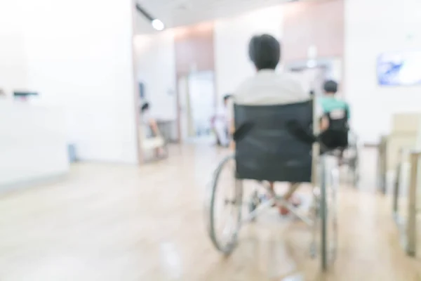 Fond flou : patient en attente d'un médecin . — Photo