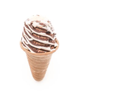 Çikolatalı dondurma külahı 