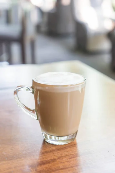 Heiße Latte-Kaffeetasse — Stockfoto