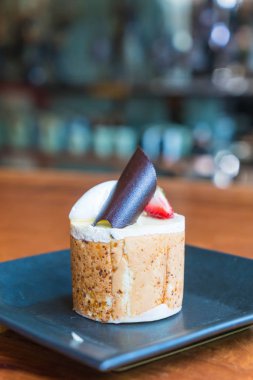 Mango ve tutku meyve Mus kek