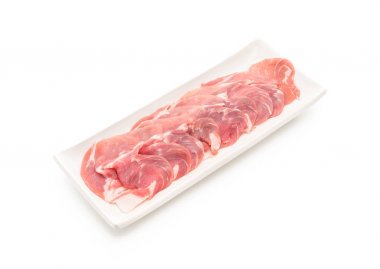 taze domuz dilimlenmiş 