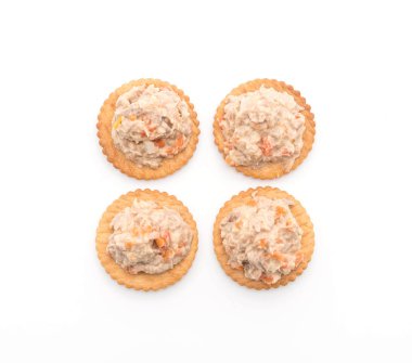 ton balıklı salata kraker ile