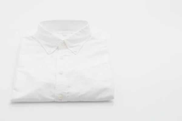 Chemise blanche sur blanc — Photo