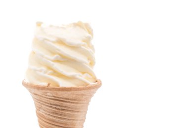 vanilyalı dondurma külahı 