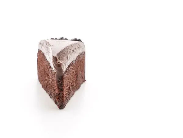白巧克力蛋糕 — 图库照片