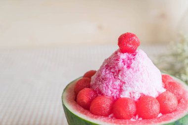 karpuz bingsu tatlı