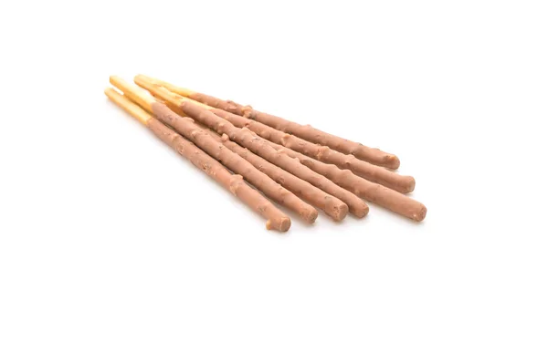 Biscuit stick with almond flavored — Stock Photo, Image