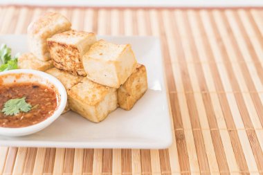 Kızarmış Tofu - sağlıklı gıda