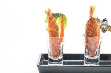  beyaz hamuru kızarmış karides