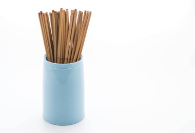 Çatal tutucu chopsticks beyaz