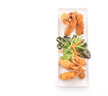  beyaz hamuru kızarmış karides