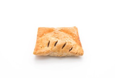 beyaz zemin üzerine pasta