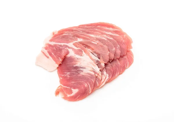 Cerdo fresco en rodajas —  Fotos de Stock