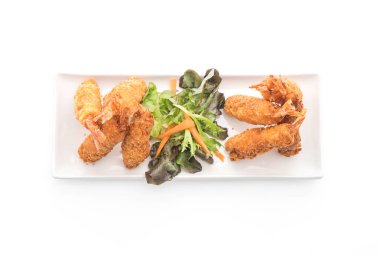  beyaz hamuru kızarmış karides