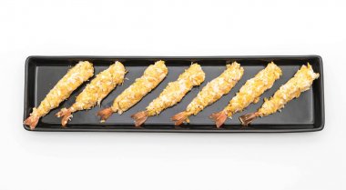 beyaz hamuru kızarmış karides