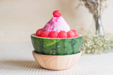 karpuz bingsu tatlı