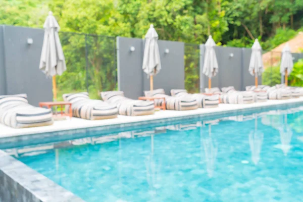 Abstrakt sløring swimmingpool i hotel resort - Stock-foto