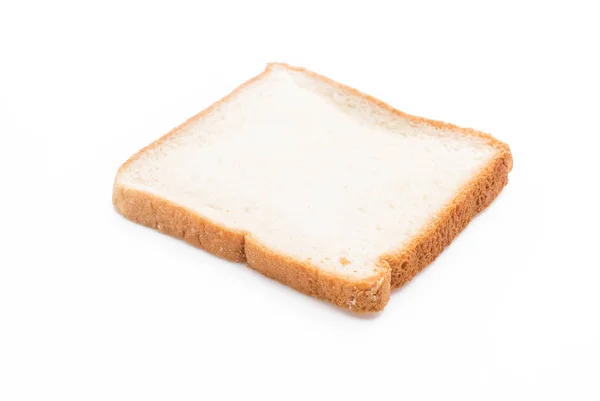Milk bread on white — Stock Photo, Image