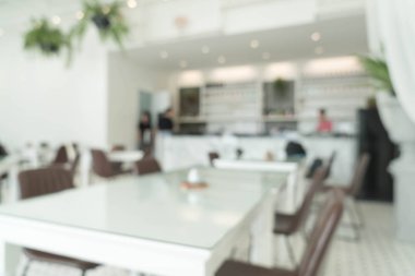 Restoran soyut bulanıklık