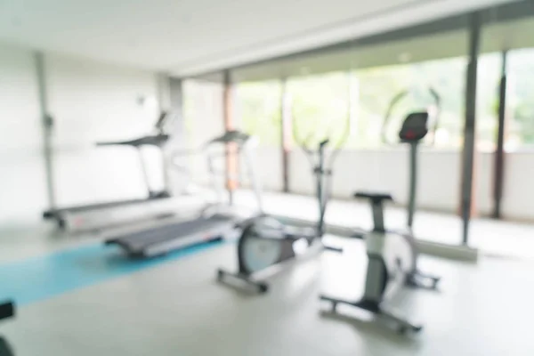 Resumen desenfoque gimnasio sala de gimnasio fondo interior —  Fotos de Stock