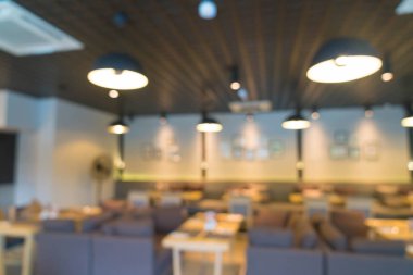 arka plan için restoranda soyut bulanıklık